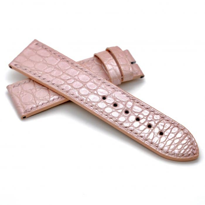 Apple Leather strap 44mm42mm 40mm38mm Alligator Leather strap