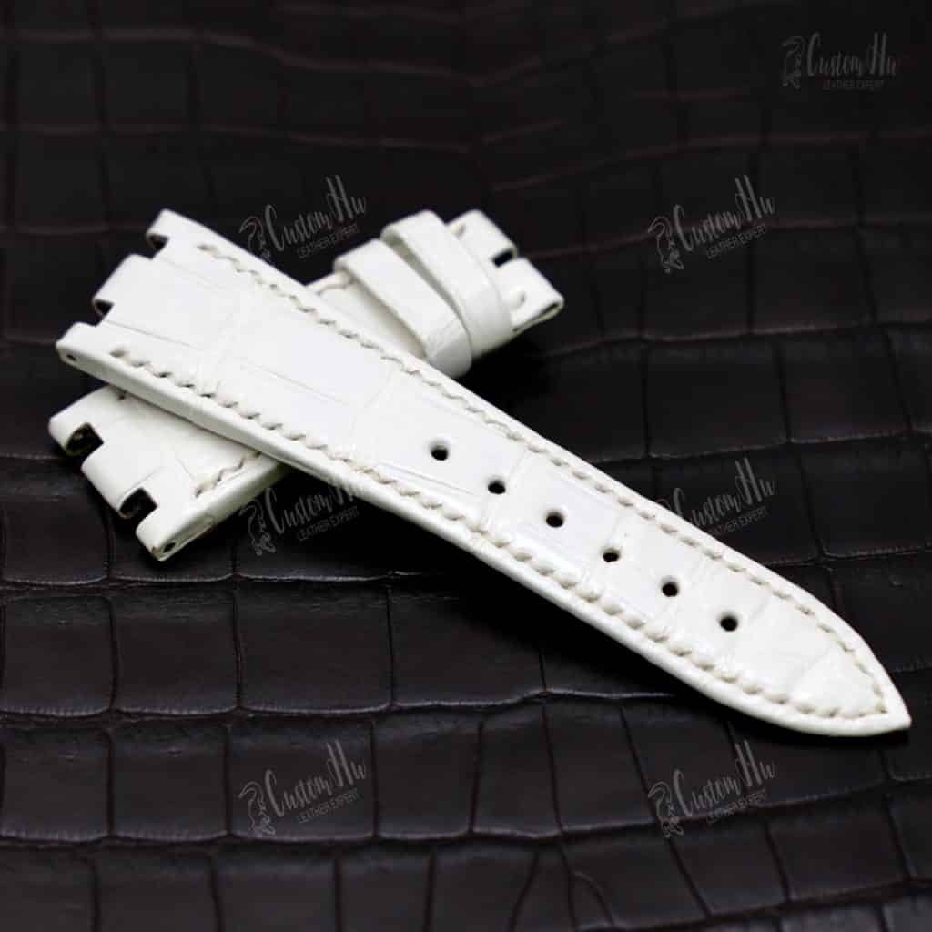 AudemarsPiguet RoyalOakLady strap AudemarsPiguet RoyalOakLady AP strap 21mm Alligator leather strap