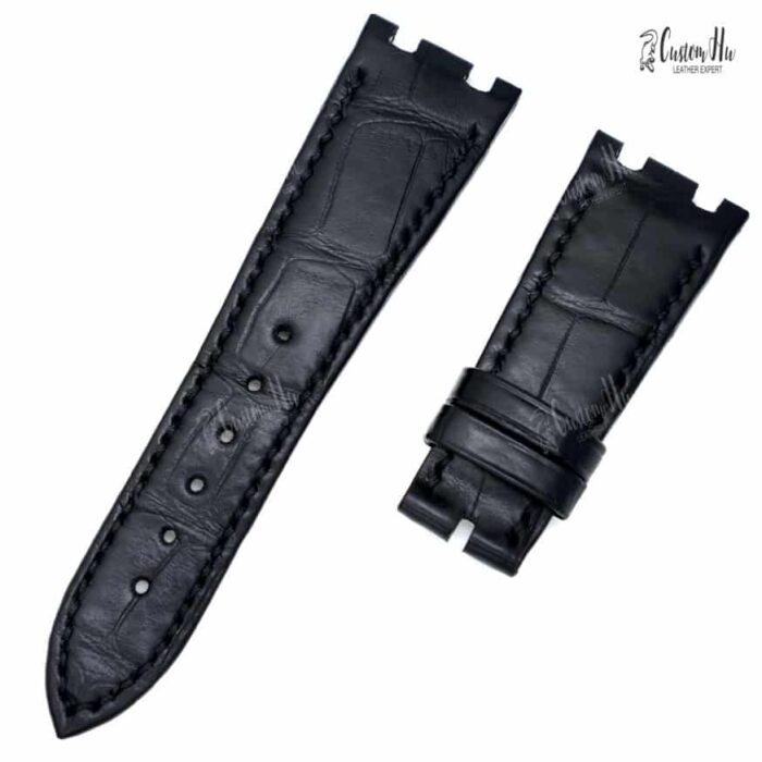 AudemarsPiguet RoyalOakLady AP strap 21mm Alligator leather strap