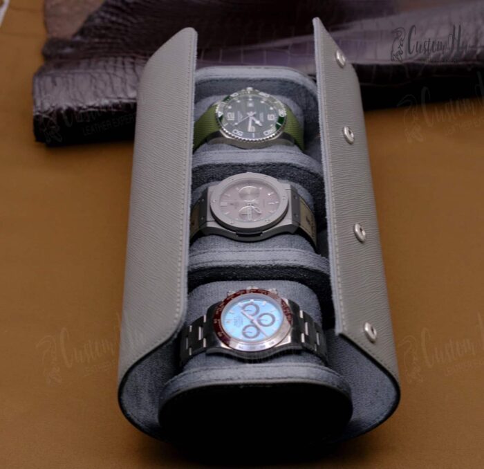 genuine leather Watch storage bag