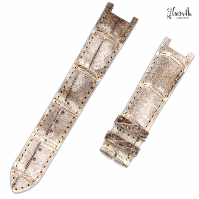 Cartier Pasha Watch Strap 21mm 20mm 18mm Alligator leather strap