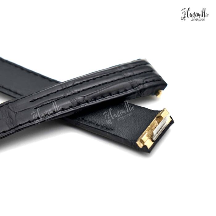 Cartier Roadster strap XL 19mm Luxury alligator Handmade compatible