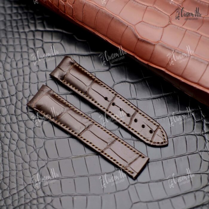 Omega Speedmaster Broad Strap 21mm Alligator leather strap