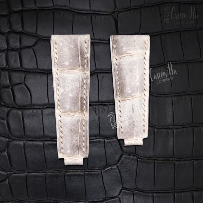 Rolex Daytona strap 20mm Alligator Leather strap