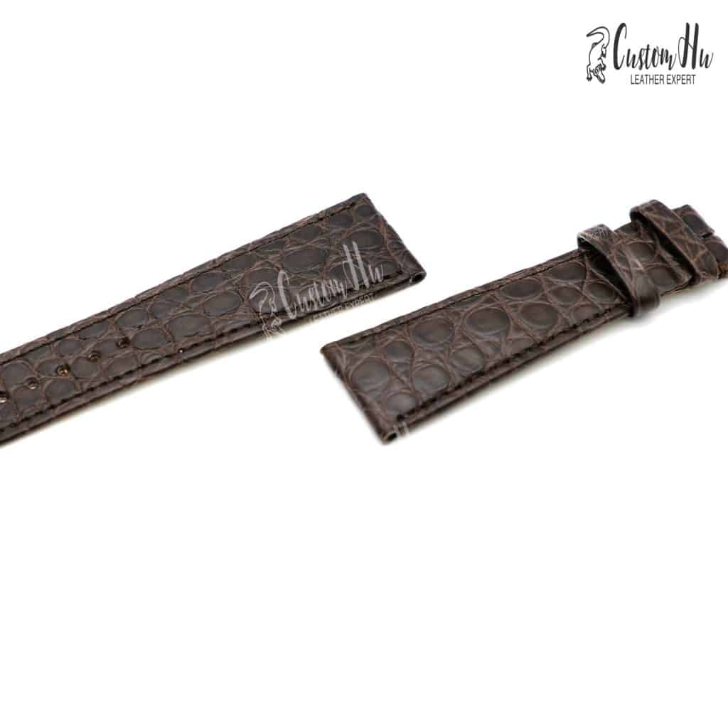 Cartier Rotonde de strap Cartier Rotonde de watchband 23mm Alligator Leather strap