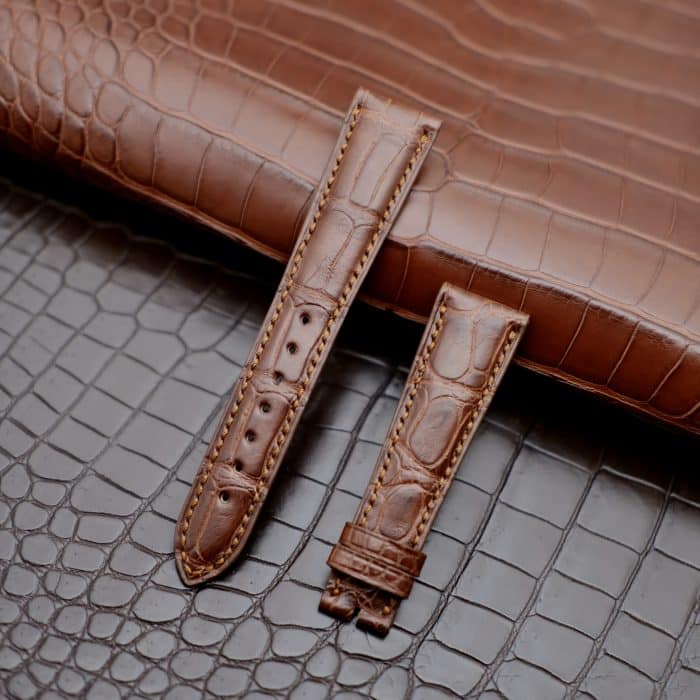 Blancpain Villeret Watch Strap 22mm 20mm Alligator Leather strap