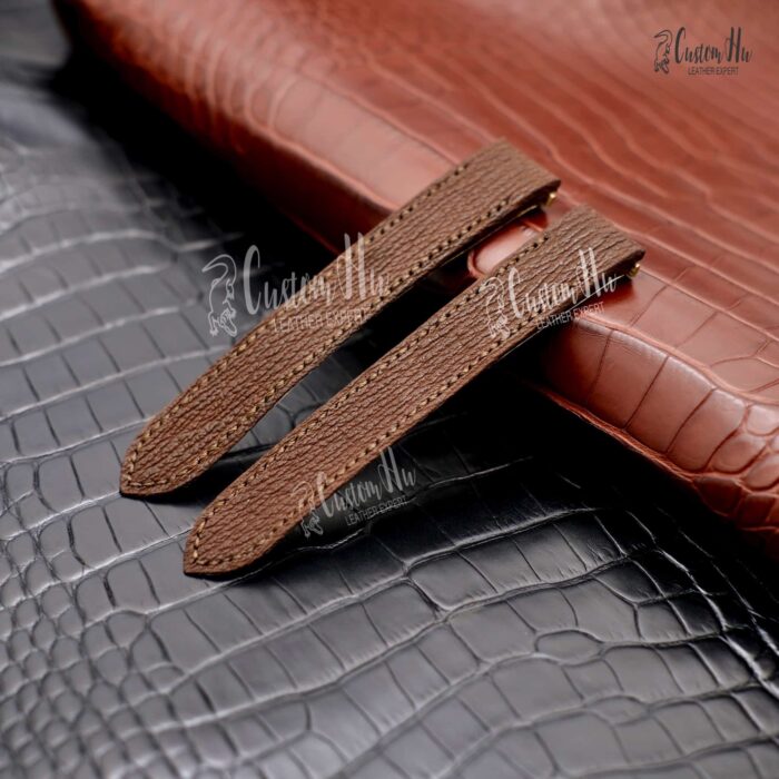 Compatible with Cartier Roadster strap series 20mm 19mm Shark skin strap