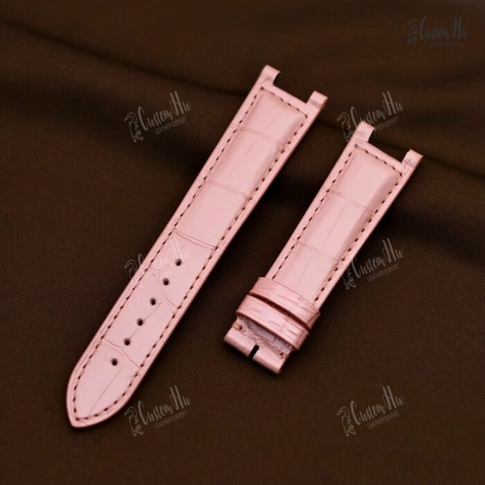 Cartier Pasha Watch Strap 21mm 20mm 18mm Alligator leather strap