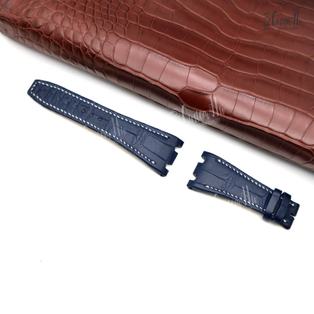 Royal Oak strap AudemarsPiguet RoyalOak strap 28mm Luxury Alligator leather strap