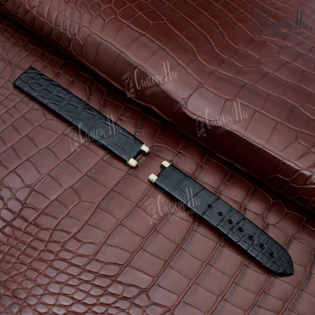 Omega DeVille Ladymatic Strap Omega DeVille Ladymatic Strap 16mm Alligator Leather strap
