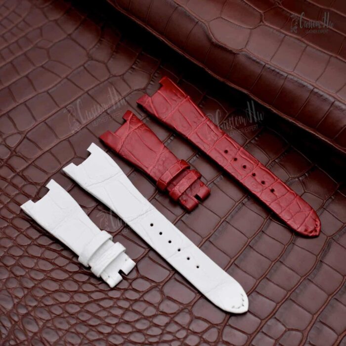 Roger Dubuis Velvet strap 21mm Alligator Leather strap