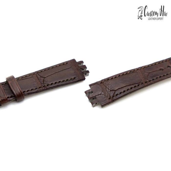 Carl FBucherer ADAMAVI strap 195mm Alligator leather strap