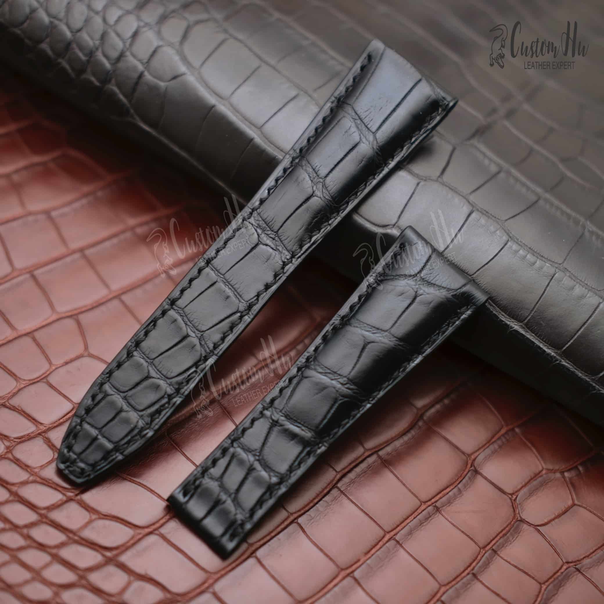 Maurice Lacroix Pontos strap 24mm crocodile skin Leather strap
