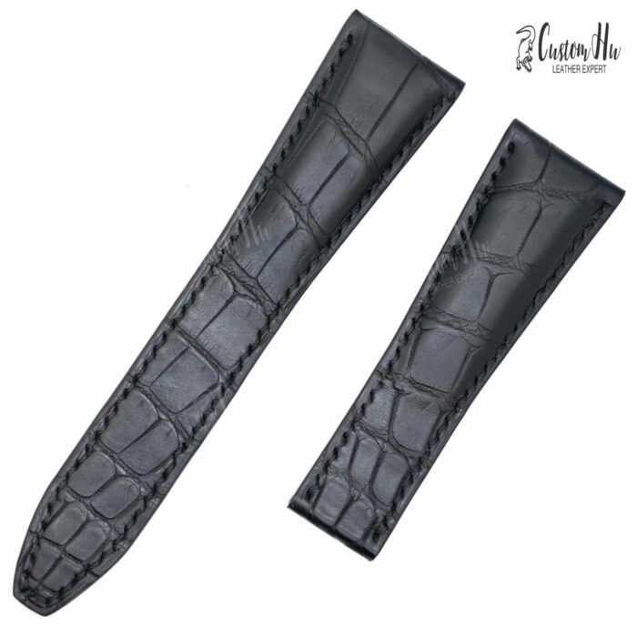 Maurice Lacroix Pontos strap 24mm crocodile skin Leather strap