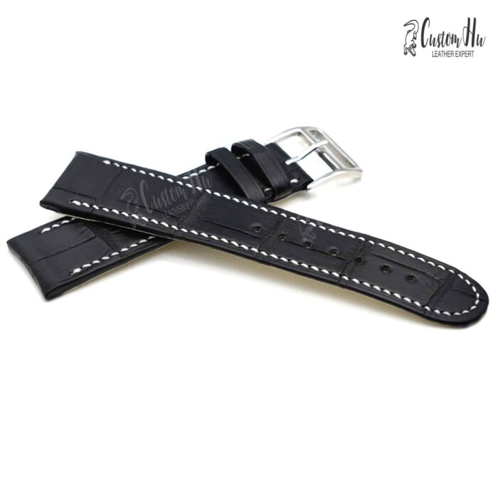 Ebel BTR 1911 Strap 22mm 23mm Alligator Leather Strap Pin buckle style