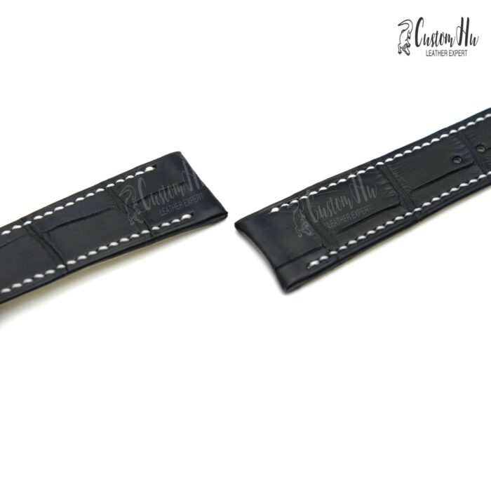 Ebel BTR 1911 Strap 22mm 23mm Alligator Leather Strap Pin buckle style