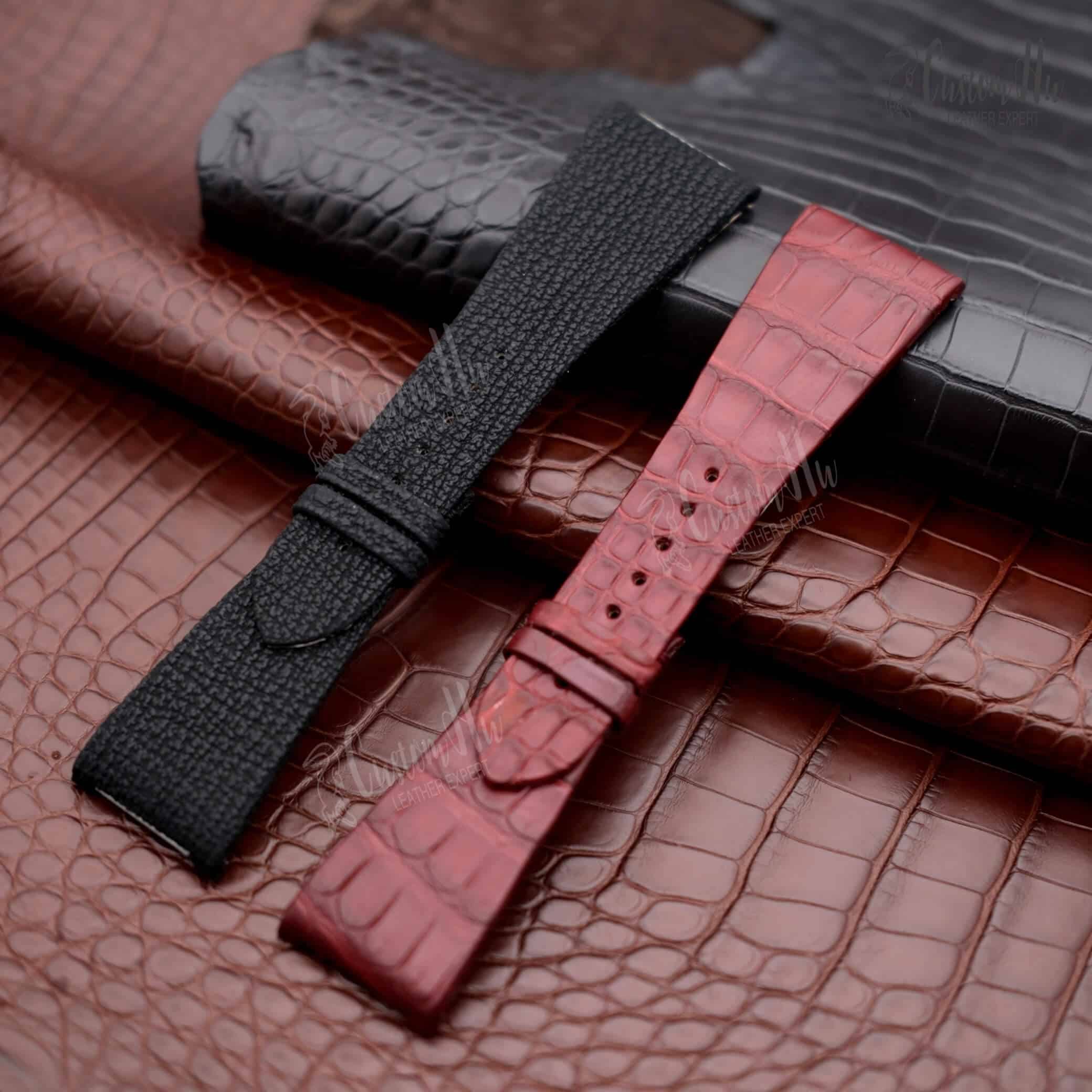 The Bvlgari Octo Collection and Leather Straps