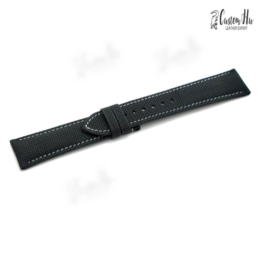 Compatible with Blancpain Fifty Fathoms Strap 23mm Nylon Microfibe