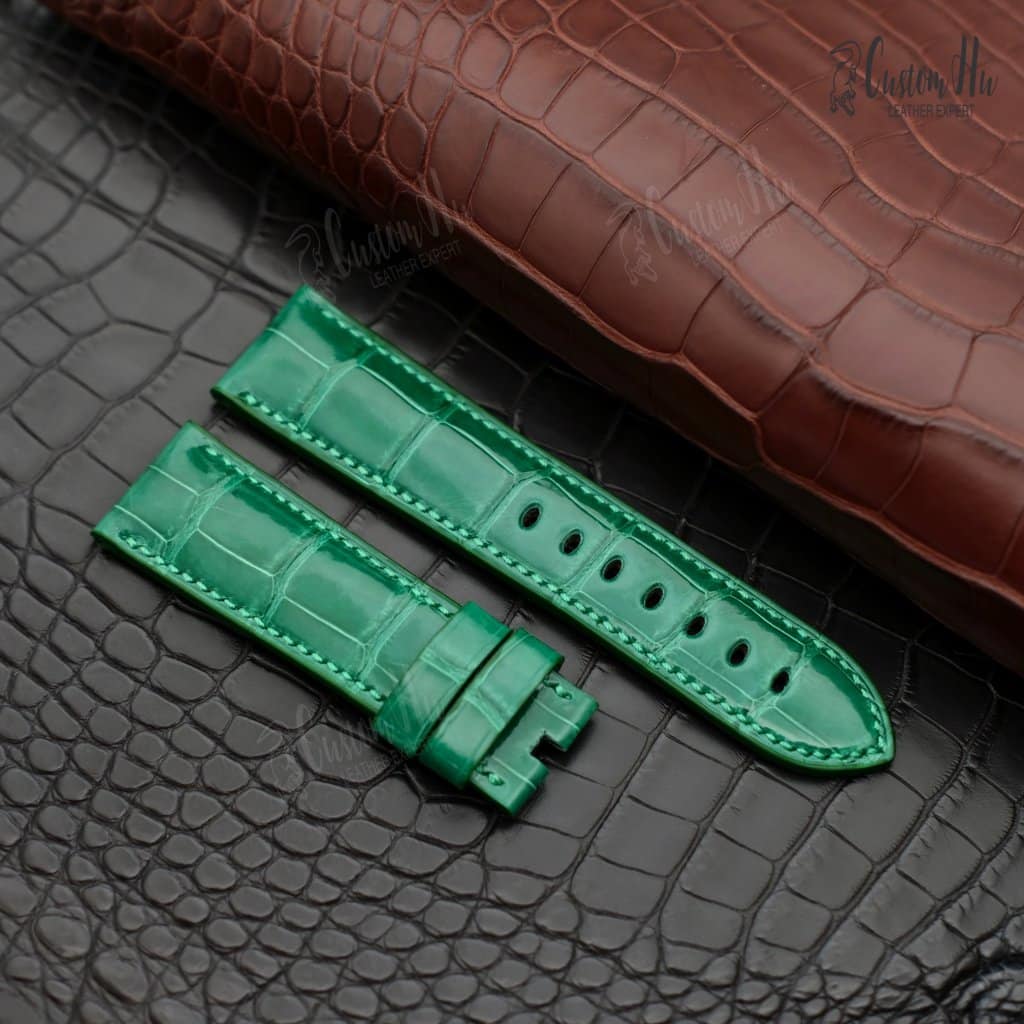Panerai Radiomir 1940 Strap Compatible with Panerai Radiomir 1940 Strap 24mm Alligator leather strap