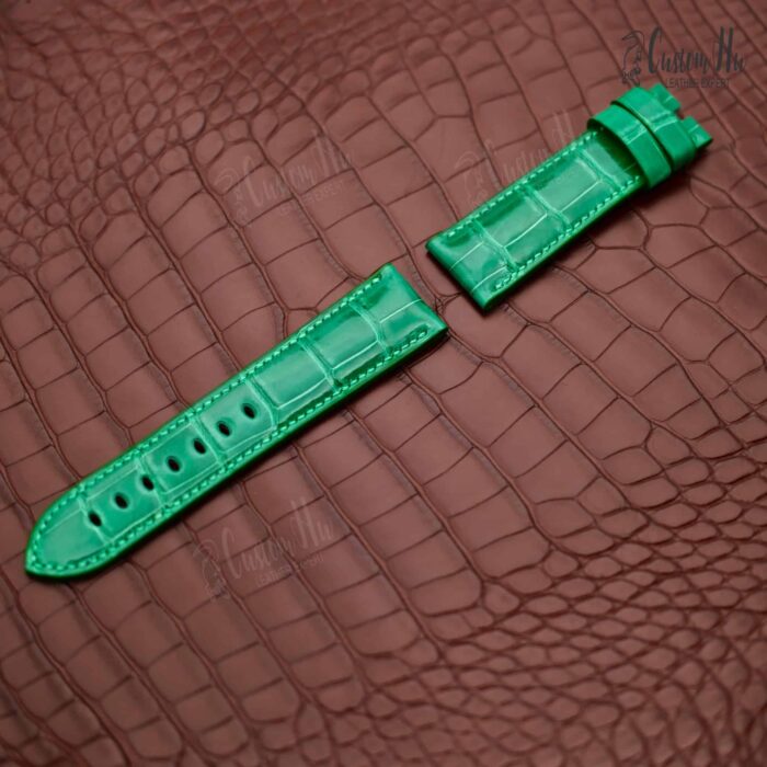 Compatible with Panerai Radiomir 1940 Strap 24mm Alligator leather strap