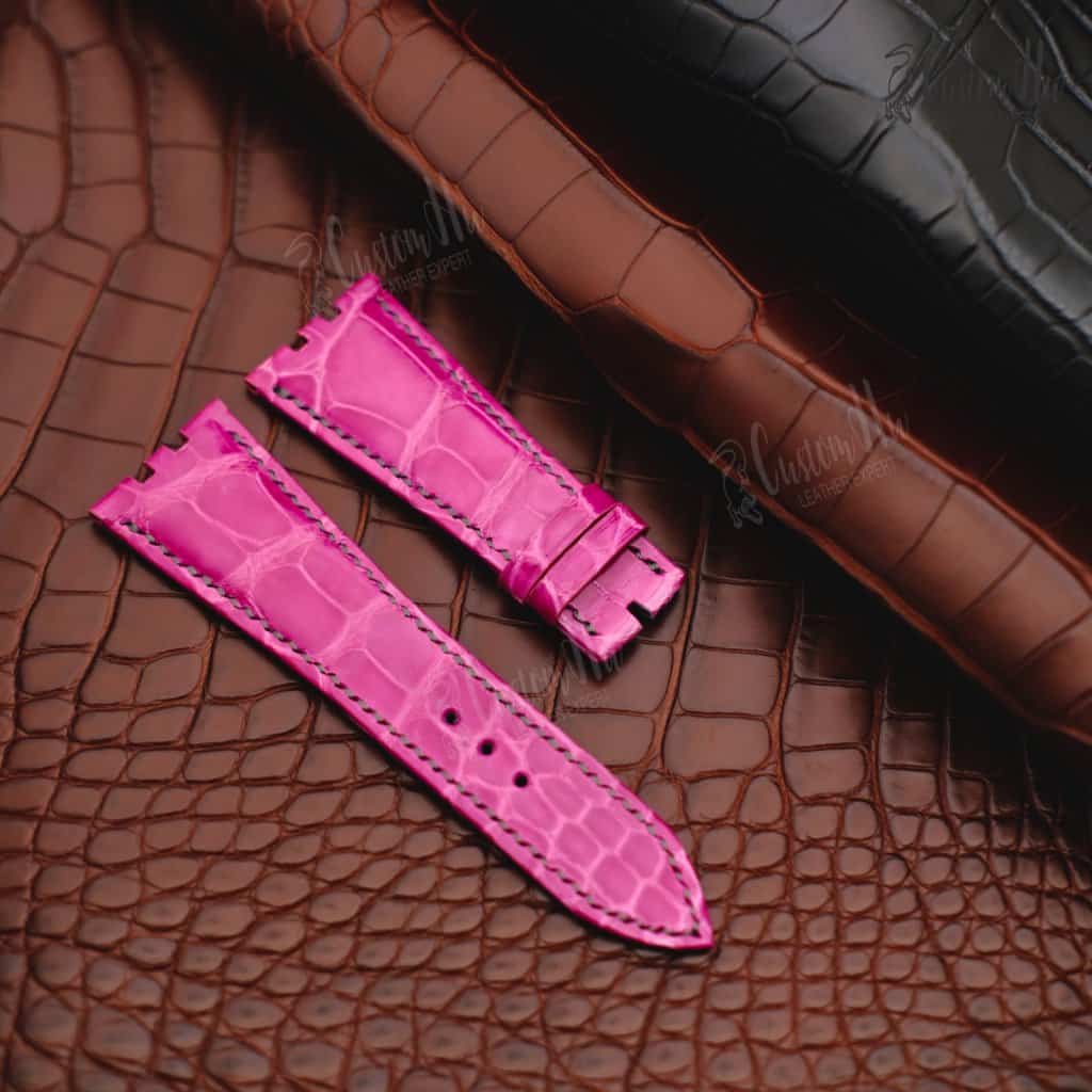 A LangeSöhne Odysseus strap 26mm Alligator leather strap