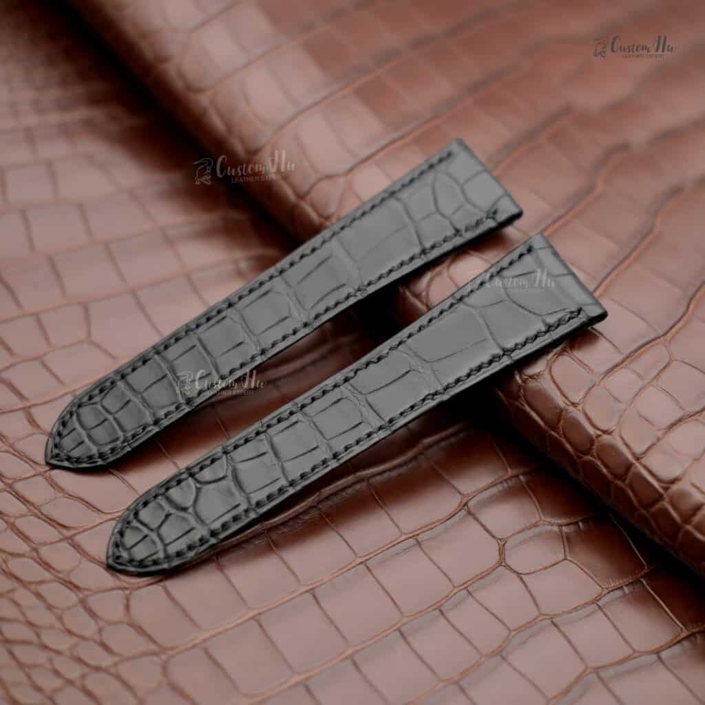 Cartier Chronograph Watch Strap 235mm Alligator leather strap