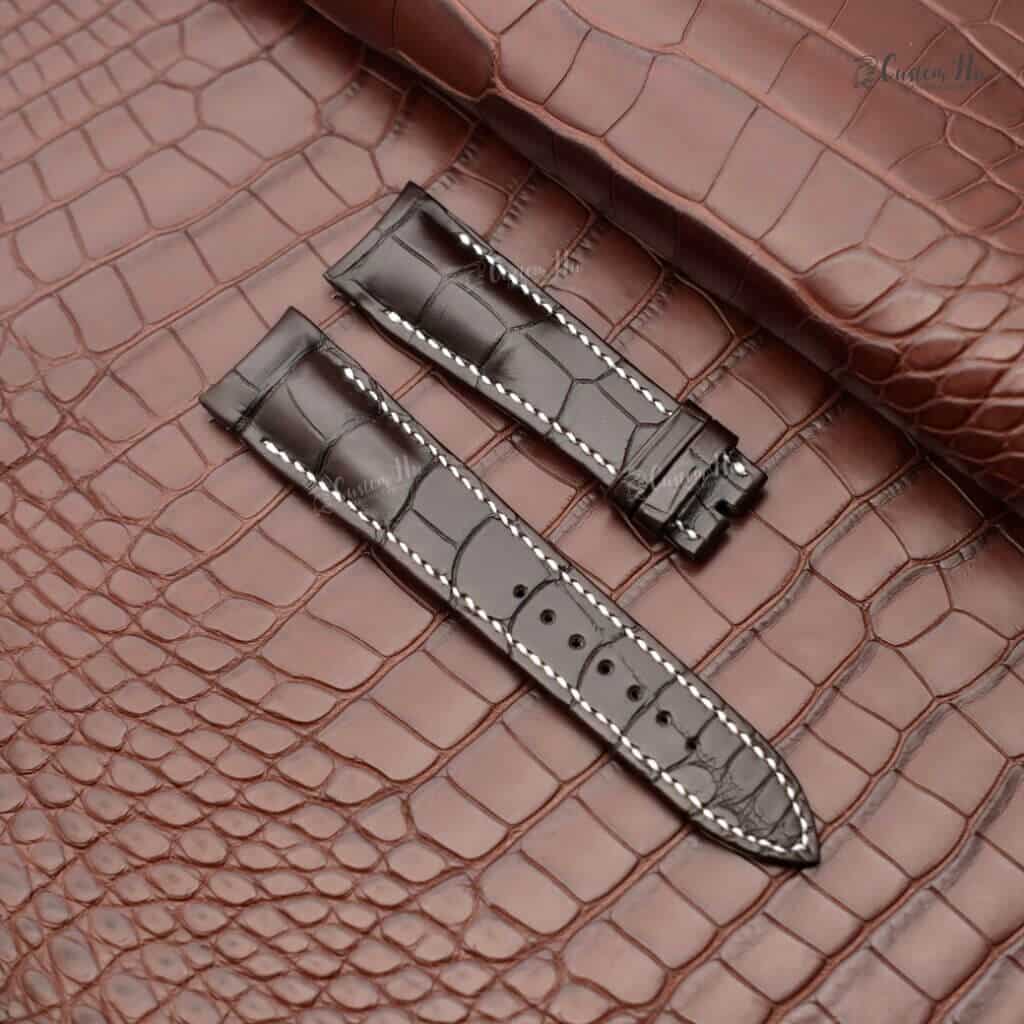 Breguet TYPE XX Strap Breguet Type Xxi strap 22mm Alligator leather strap
