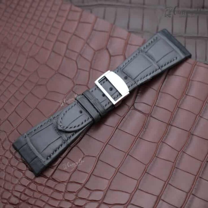 Bulgari Octo strap 30mm Alligator Leather strap