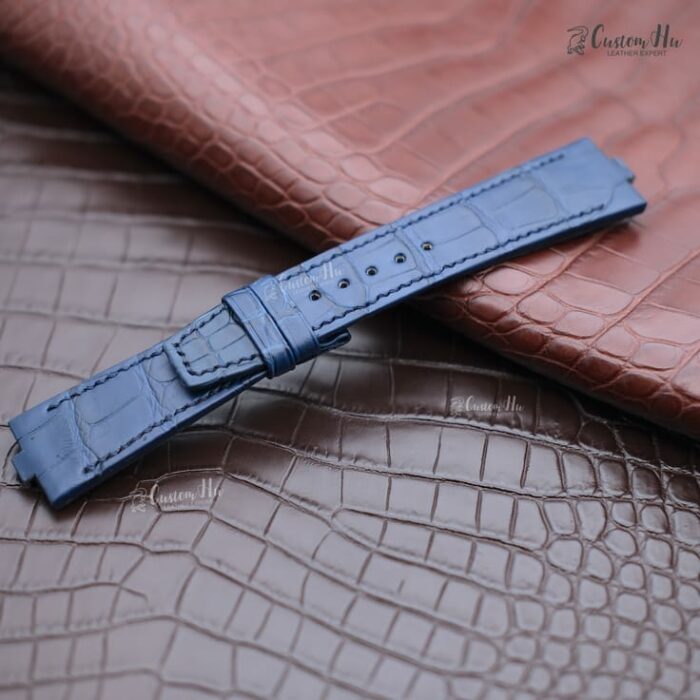 Vacheron Constantin Overseas Strap 25mm 24mm Alligator leather strap