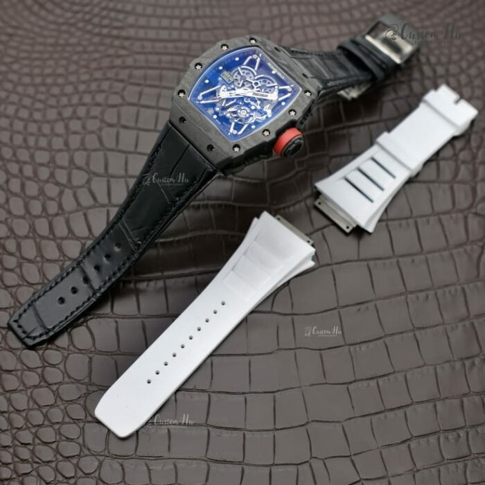 compatible Richard Mille 35 Strap 27mm Alligator Leather strap