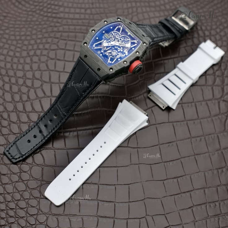 Richard Mille 35 Strap compatible Richard Mille 35 Strap 27mm Alligator Leather strap