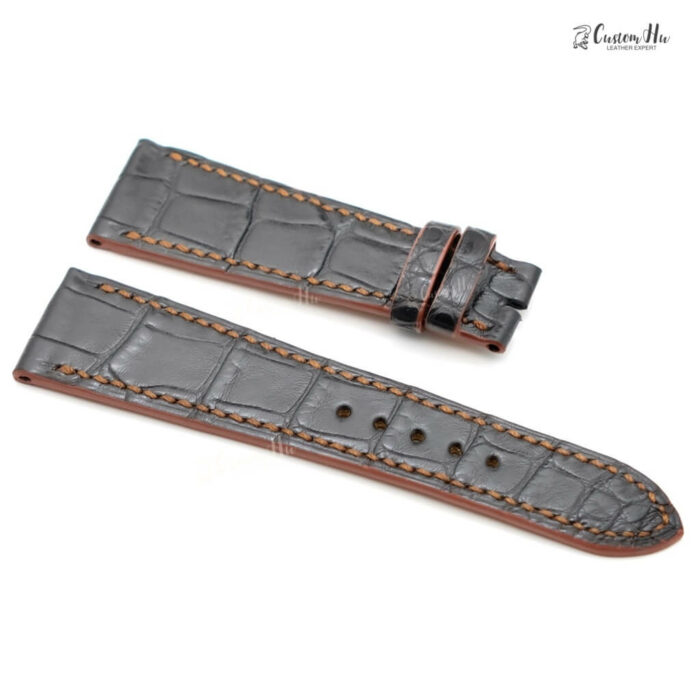 Hermès Arceau Leather strap 20mm Alligator leather strap