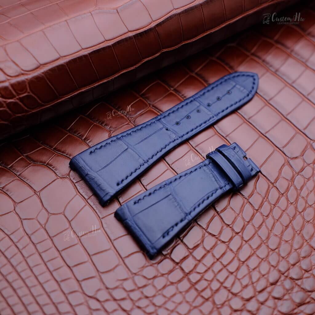 Bulgari Octo strap 30mm Alligator Leather strap