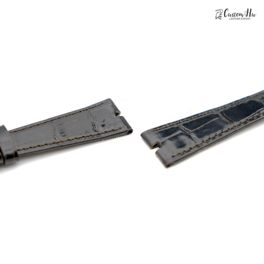 Compatible with Corum Coin Strap 20mm Alligator strap