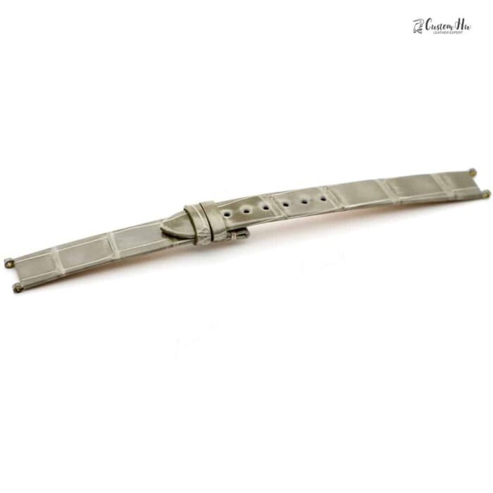 Compatible with Van Cleef Arpels Alhambra strap 12mm Alligator leather strap