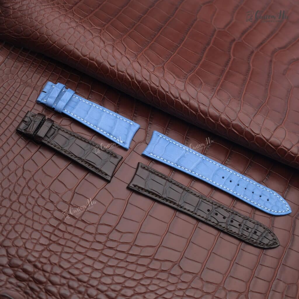 jaeger lecoultre master ultra strap Jaeger LeCoultre Master Ultra Strap 21mm Alligator leather strap