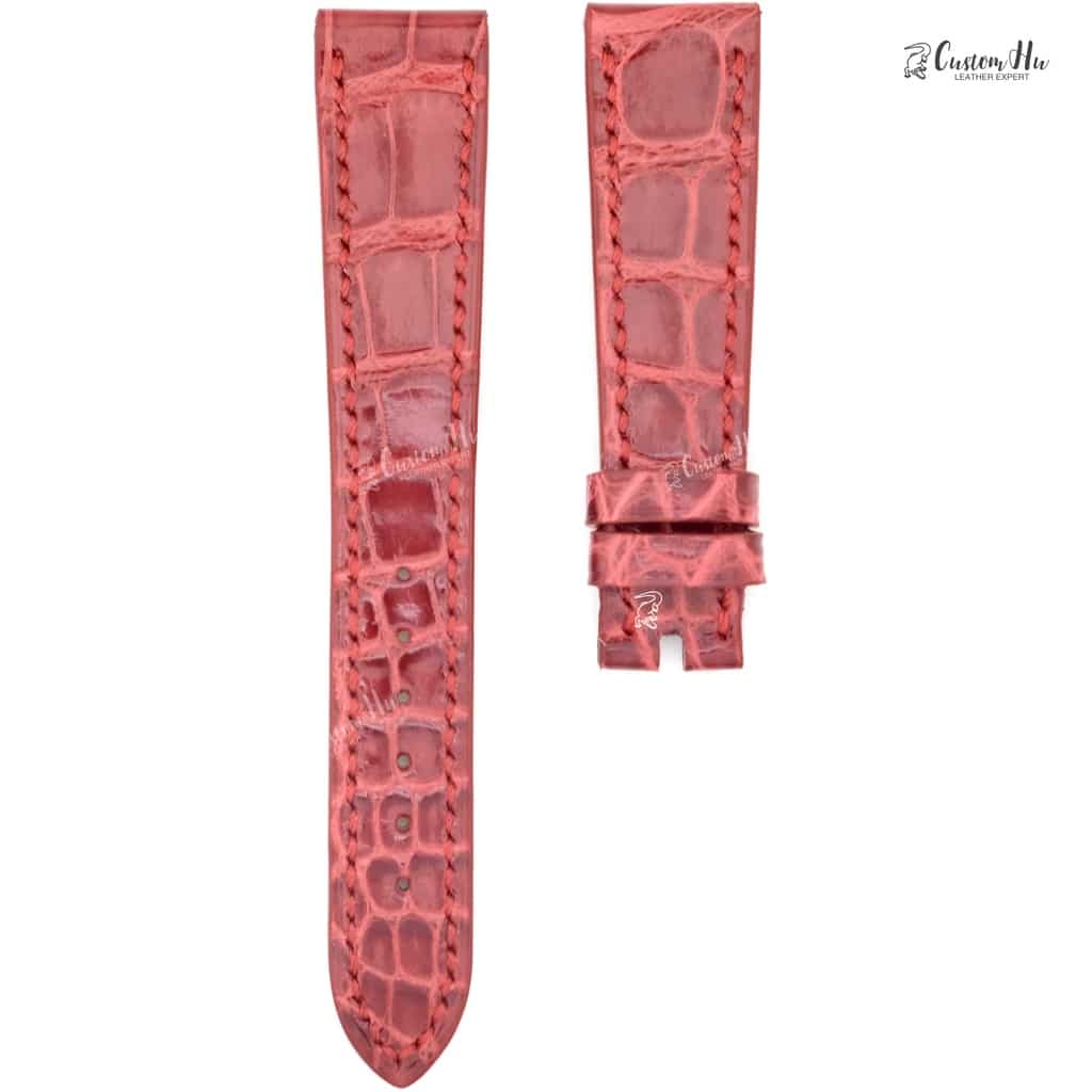 Compatible with Patek Philippe Calatrava Strap 17mm Alligator strap