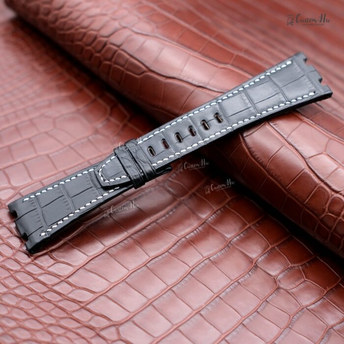 AP Royal Oak Strap 28mm Alligator leather strap surface diameter 42mm