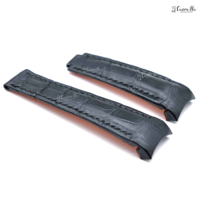 Compatible with Rolex Explorer II Strap 21mm Alligator leather strap