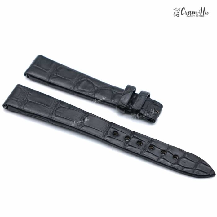 Compatible with Blancpain Villeret Ultraplate strap 15mm Alligator leather strap