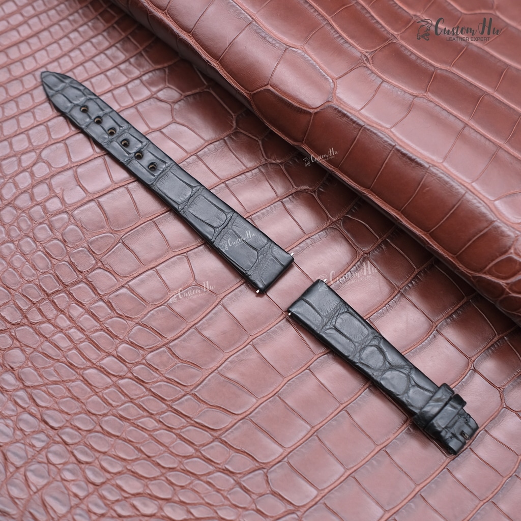Blancpain Villeret Ultraplate strap Compatible with Blancpain Villeret Ultraplate strap 15mm Alligator leather strap