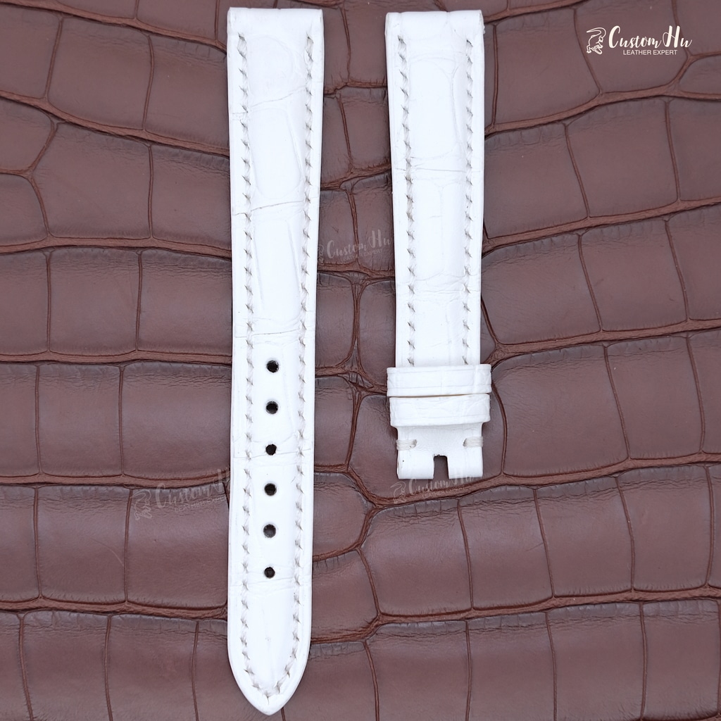 Compatible with Chopard Happy Diamonds Strap 14mm Alligator leather strap