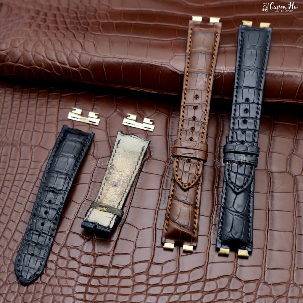 Custom leather watch straps Custom handcrafted leather watch straps