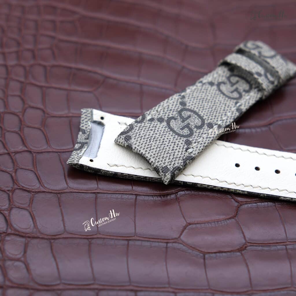 Gucci 114 2 watch strap Compatible Gucci 114 2 watch strap 26mm Leather strap