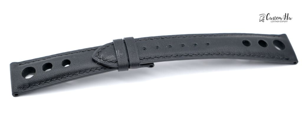 Chopard Mille Miglia Strap Compatible with Chopard Mille Miglia Strap 21mm leather strap