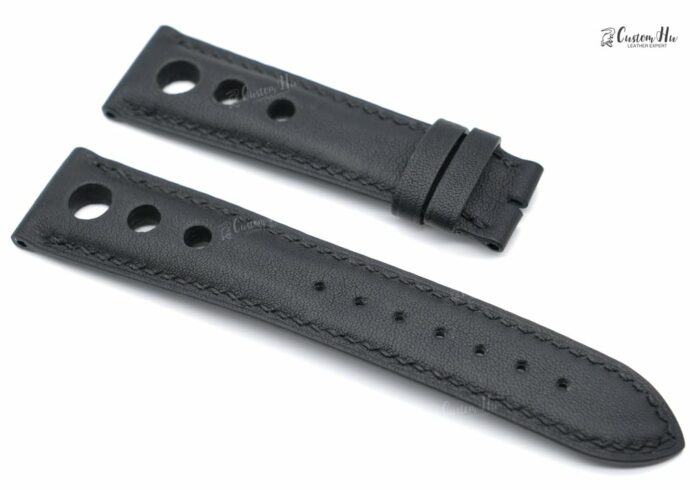 Compatible with Chopard Mille Miglia Strap 21mm leather strap