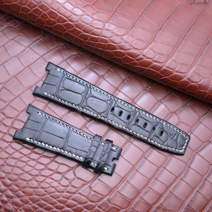 Compatible with IWC Ingenieur AMG strap 30mm Alligator Leather strap