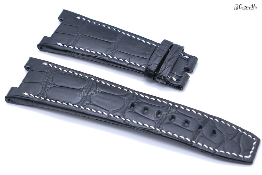 IWC Ingenieur AMG strap Compatible with IWC Ingenieur AMG strap 30mm Alligator Leather strap