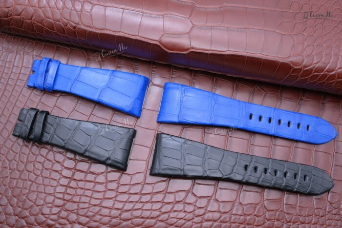 Compatible with Bvlgari Octo strap 30mm Alligator Leather strap