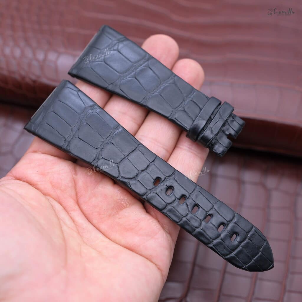 Bvlgari Octo strap Compatible with Bvlgari Octo strap 30mm Alligator Leather strap
